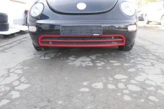 VW New Beetle 9C Stoßstange vorne Stoßfänger vorn schwarz L041 - Bild 1