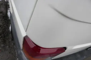 VW T4 Transporter Heckklappe Klappe hinten Kofferraumklappe weiß R902 - Bild 9