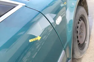 VW Passat 3B 3BG Kombi + Limo Tür vorne rechts Beifahrertür grün LB6G - Bild 4