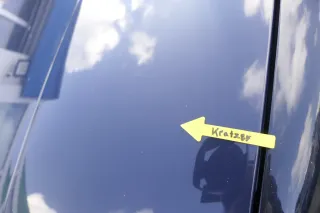 VW Golf 4 Motorhaube Haube Klappe vorne blau LA5G - Bild 8