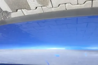 VW Touran 1T Stoßstange hinten Heckstoßstange Stoßfänger blau LA5X - Bild 5