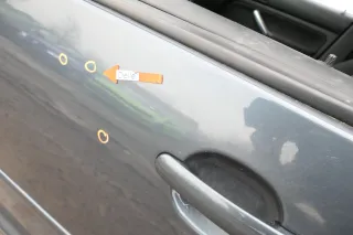 VW Golf 4 Bora Tür vorne links Fahrertür 4/5-Türer Kombi Variant grau blue LC7V - Bild 7