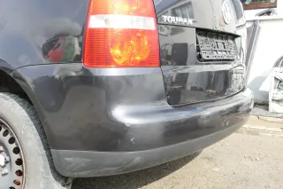 VW Touran 1T Stoßstange hinten Heckstoßstange Stoßfänger schwarz LC9X - Bild 4