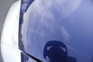 VW Passat 3BG Motorhaube Klappe vorne vorn Haube blau LB5N indigoblau - Bild 6