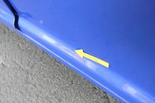 VW Golf 4 Bora Tür hinten links nur Kombi / Variant blau LW5Z - ohne Anbauteil - Bild 7