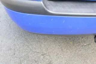 VW Golf 4 Kombi Avant Stoßstange hinten Heckstoßstange Stoßfänger blau LW5Z - Bild 7