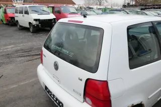VW Lupo 6X Heckklappe Klappe Kofferraumklappe Scheibe weiß LB9A ohneAnbautei - Bild 3