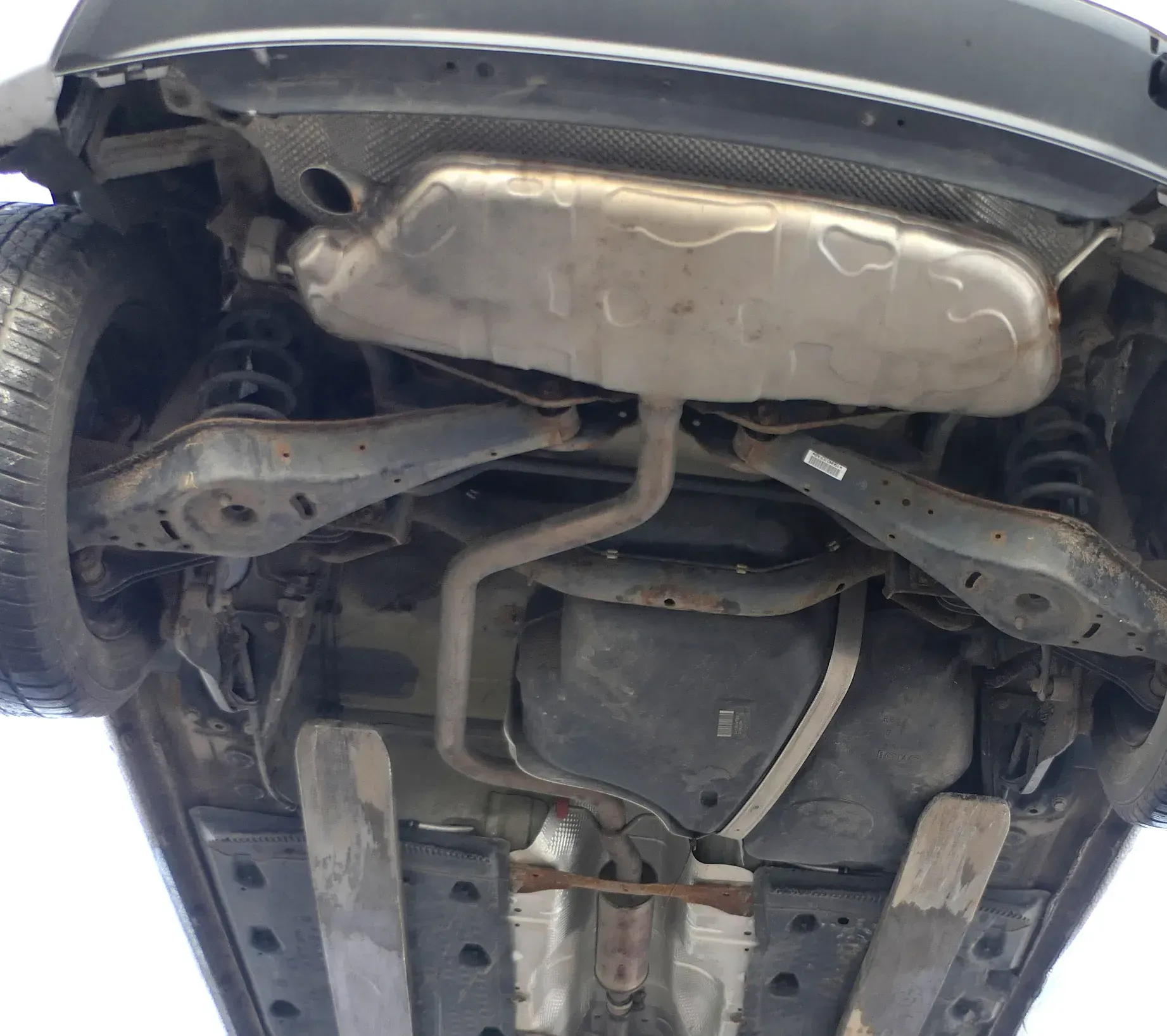 VW Golf 5 + 5M Plus Auspuff Mittelschalldämper + Ends hinten CGGA 1,4 80 PS - Bild 1