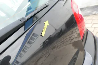 VW Polo 9N3 9N Heckklappe Kofferraumklappe Klappe schwarz LC9Z - Scheibe ohne - Bild 6