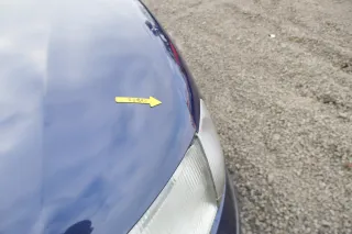 VW Passat 3B Motorhaube Klappe vorne vorn Haube blau LB5N - Bild 6