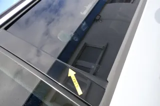 VW Passat 3B 3BG 3B6 Kombi Avant Tür hinten rechts mit Scheibe grau silber LB7Z - Bild 5