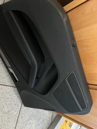 Audi A4 8K B8 Türverkleidung Verkleidung Tür vorne rechts Leder schwarz Milano - Bild 6