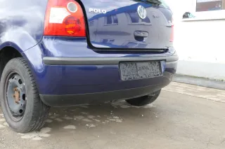VW Polo 9N 9N3 Stoßstange Heckstoßstange hinten blau LB5N indigoblau - Bild 3