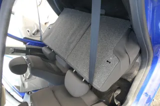 Seat Ibiza 6L Rückbank Rücksitzbank Sitz mit Kopfstütze Sitzbank 3-Punkt Sitze - Bild 2