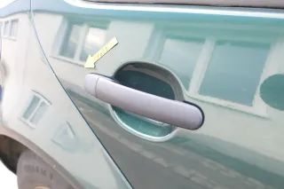 VW Golf 4 Limousine Tür hinten rechts grün LC6M (KEINkombi) - Bild 5