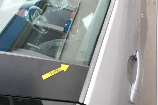 VW Golf 5 V 1K Tür Türblatt vorne rechts Beifahrertür 2/3-Türer grau LA7T - Bild 3
