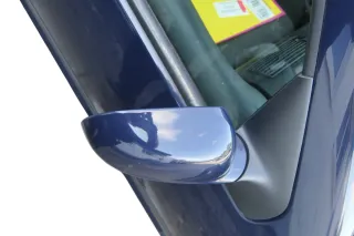 VW Golf 4 Bora elektrischer Spiegel vorne rechts Außenspiegel blau LA5G Glas - Bild 3