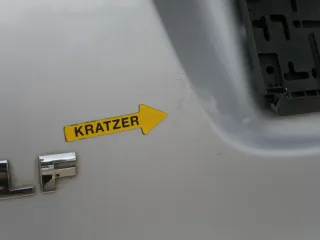 Golf 5 6 Kombi Variant AJ5 hinten Heckklappe mit Scheibe Deckel silvber LA7W - Bild 5