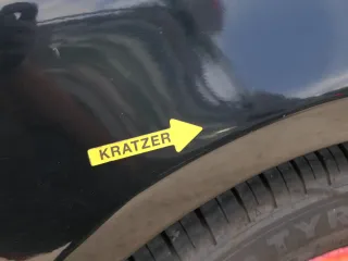 VW Lupo 6X Kotflügel vorne links schwarz L041 - Bild 9