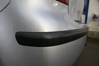VW Polo 9N 9N3 Stoßstange Heckstoßstange hinten silber grau LA7W - Bild 6