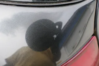 A3 8L bis Bj.ca1999 Heckklappe Kofferraumklappe Klappe hinten schwarz LZ9U Schei - Bild 5