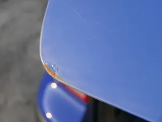 Golf 4 Bora Kombi Variant Heckklappe Klappe Scheibe hinten blau LA5C ohne Anbaut - Bild 9