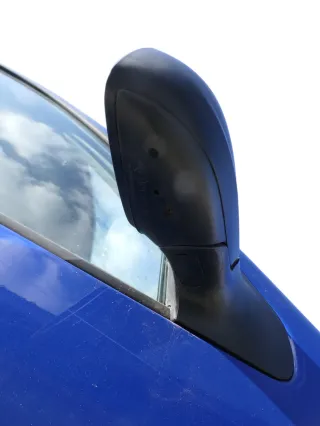 VW Golf 4 Bora manueller Spiegel vorne rechts Außenspiegel schwarz - Bild 4