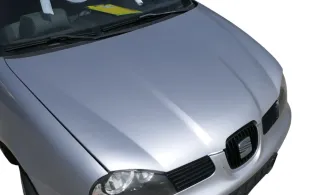 Seat Arosa 6H Facelift Motorhaube Haube Klappe vorne grau silber LS7N - Bild 1