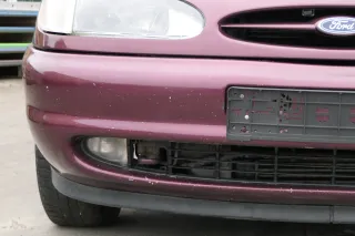 VW Sharan 7M Stoßstange Frontstoßstange vorne Nebelscheinwerfer Fleurie-Rot 93 - Bild 5