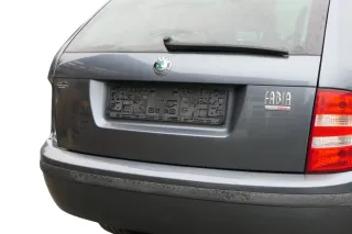 Skoda Fabia 6Y Combi Kombi Heckklappe Kofferraumklappe Klappe grau LF7V - Bild 2