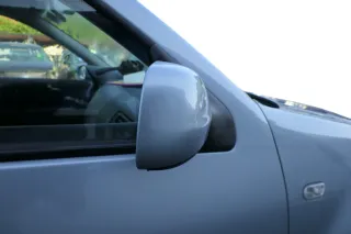 VW Golf 4 Bora elektrischer Spiegel vorne rechts Außenspiegel blau LB5S Glas - Bild 3