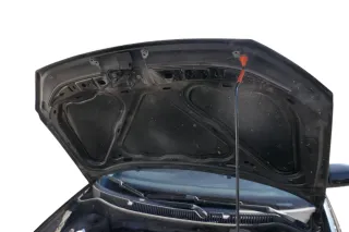 VW Polo 9N3 Cross Motorhaube KLappe vorne schwarz L041 - Bild 15
