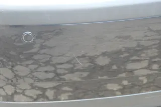 VW Polo 9N 9N3 Stoßstange Heckstoßstange hinten schwarz LC9Z - Einparkhilfe PDC - Bild 6