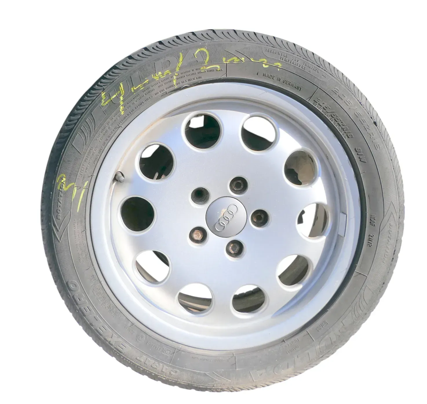 1x A4 A6 4B Alufelge original 8D0601025K 7j x16H2 ET45 205/55 ZR16 Felge Alu   3 - Bild 1