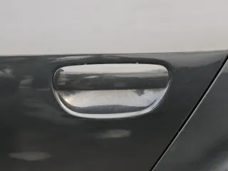 Audi A6 4B C5 Tür Türblatt hinten links nur Türblatt schwarz LZ9W -ohneAnbauteil - Bild 2