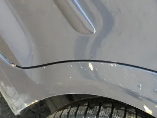 VW Golf Plus 5M Tür hinten links silber blau LC5F - mit Rahmen - Bild 9
