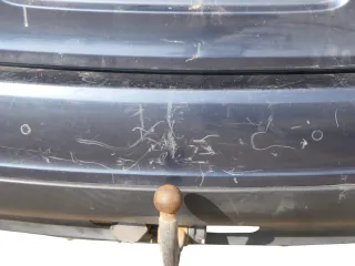 Golf 5 5M1 Plus Stoßstange hinten Heckstoßstange Stoßfänger blau LC5F PDC - Bild 11