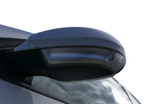 VW Passat 3C elektrischer Spiegel Außenspiegel links mit Glas Blinke weiß LB9A - Bild 3