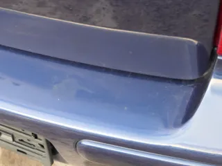 VW Golf 4 Limousine Stoßstange hinten Heckstoßstange Stoßfänger blau LB5N - Bild 3