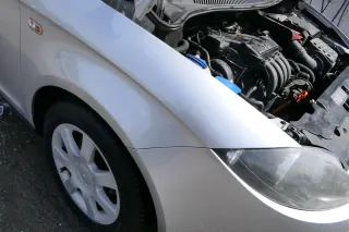 Seat Altea 5P Kotflügel vorne rechts grau silber LS7N - Bild 2