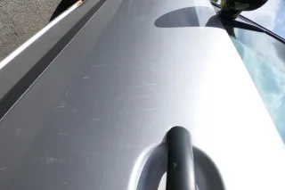 Ibiza 6L Tür Fahrertür 4/5-Türer vorne links silber grau LS7N - ohne Anbauteile - Bild 6