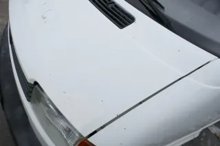 VW T4 Transporter Pritsche Motorhaube Haube Klappe vorne weiß R902 Kurze AC0 - Bild 7