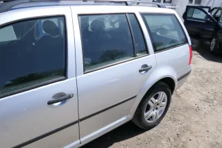 VW Golf 4 Bora Tür hinten links nur Kombi / Variant silber LA7W - ohne Anbauteil - Bild 3