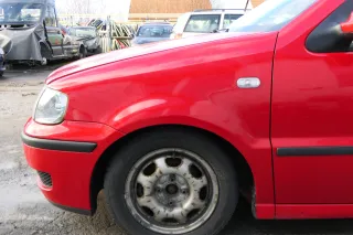 VW Polo 6N2 Kotflügel vorne links rot LP3G (bis unterm Schweller) - Bild 1