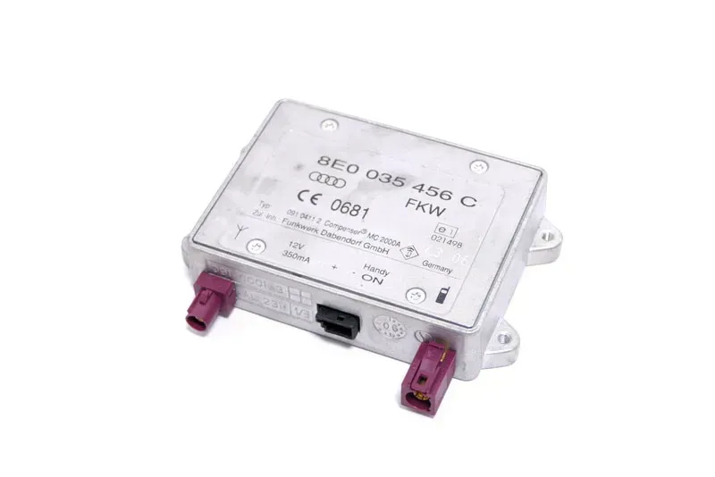 A6 Q7 4L Antenne Steuergerät Verstärker 2 Wege 8E0035456C Compenser Handy - Bild 1