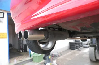 VW Polo 6N2 6N Sportauspuff Tuning Sport Auspuff Endschalldämpfer Endtopf Sport - Bild 3