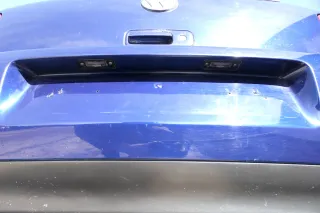 VW Golf 4 Limousine Stoßstange hinten Heckstoßstange Stoßfänger blau LB5N - Bild 2