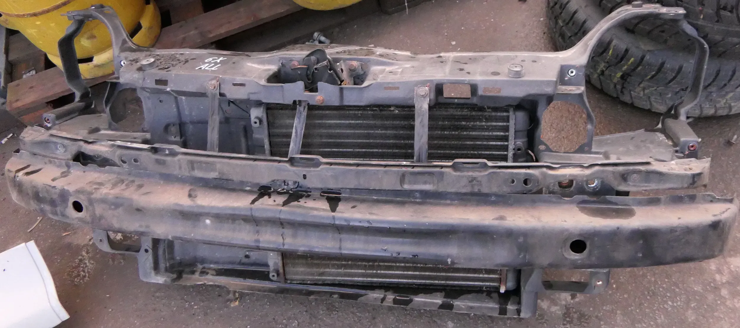 VW Lupo 6X Schloßträger mit Kühler und Lüfter vorn (keine Klima) - Bild 1