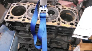 VW Golf 4 Bora Motor Block Motorblock 1,9 TDI 110kw 150PS 038103101AB ARL ASZ - Bild 1