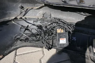 VW Passat 3C Kombi Stoßstange hinten Heckstoßstange Stoßfänger schwarz LC9X PDC - Bild 8